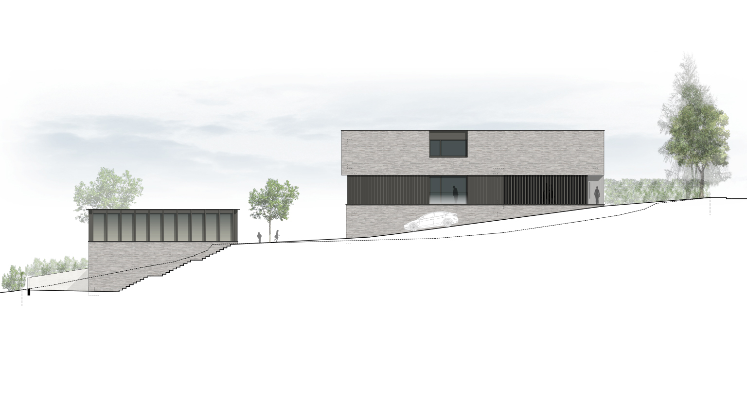 Einfamilienhaus mit Pavillon, Altnau